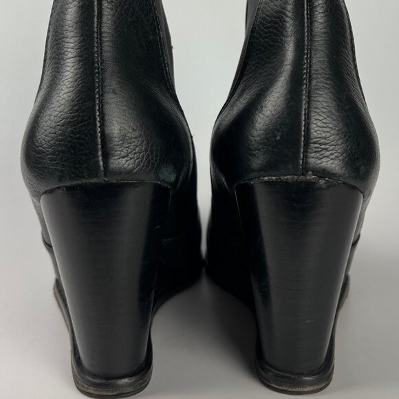 Corso Como Black Wedge Booties size 8.5 - Picture 10 of 12
